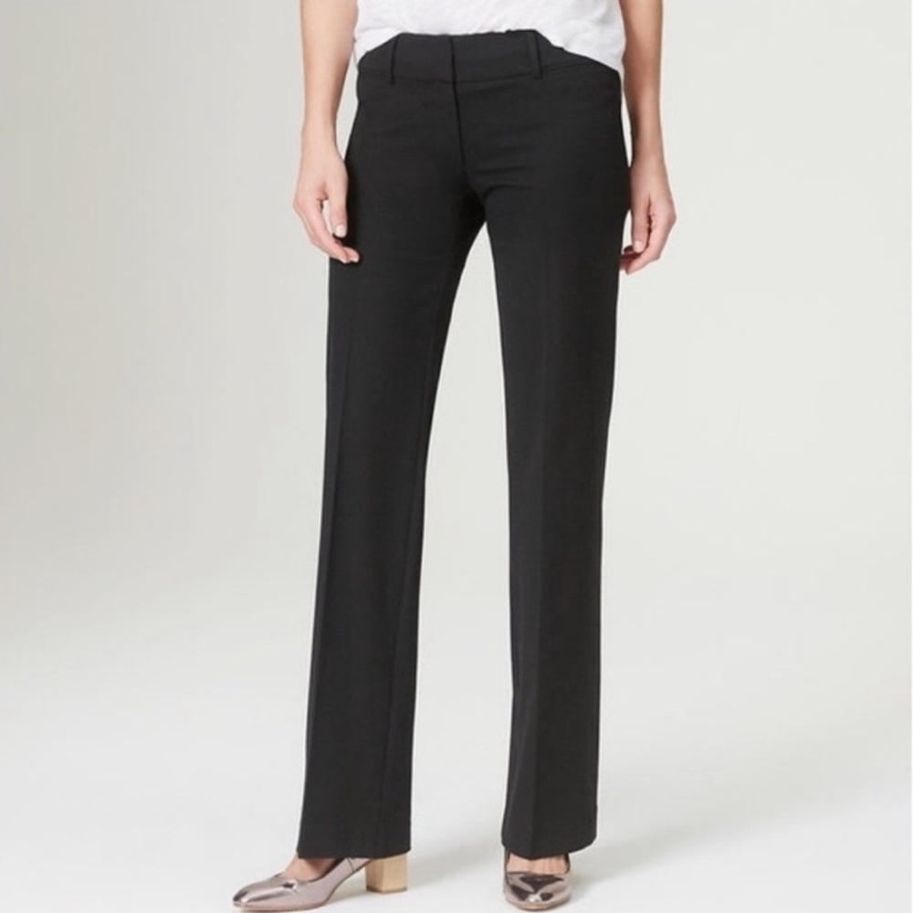 LOFT Black Marisa Trouser 8P